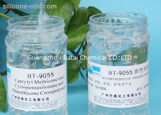 Mistura do elastómetro de silicone/gel altamente transparente com graxas Intermiscibility BT-9055