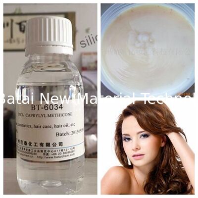 Fluido Caprylyl Methicone Octyl silicone Oil Para Cuidados da Pele Para Cabelos