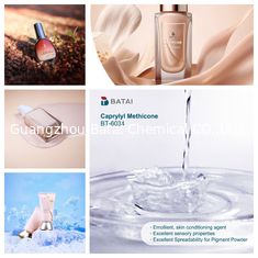 Caprylyl methicone derivado de meticone para BB cream índice de refração n/20D 1.4000 1.4200