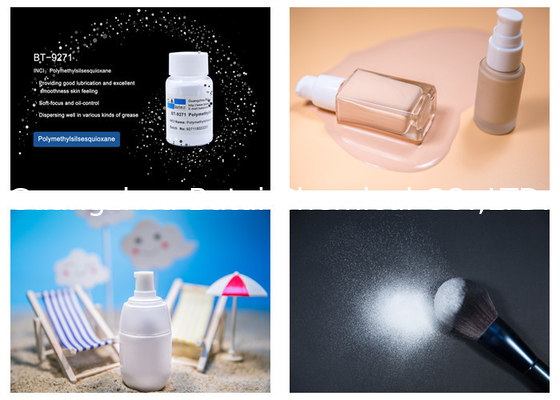 BT9271 Polymethylsilsesquioxane para controlo de óleo moderado