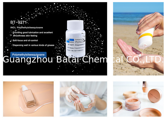 Polimetilsilesquioxano de qualidade cosmética para protetor solar Melhora a protecção UV com um acabamento liso e fosco