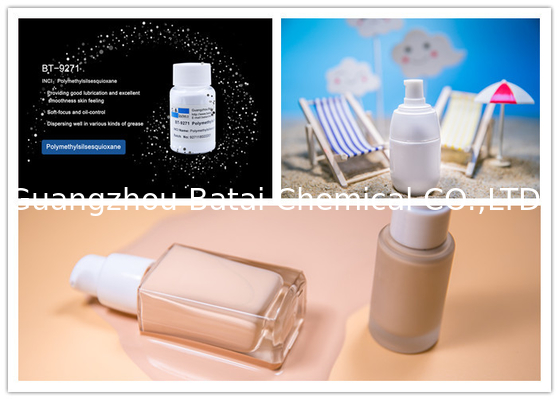 Polimetilsilesquioxano de qualidade cosmética para protetor solar Melhora a protecção UV com um acabamento liso e fosco