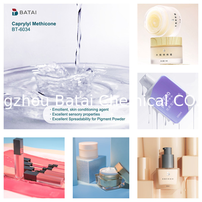 Emolientes de silicone Caprylyl methicone para formulações de cuidados com a pele e cabelo