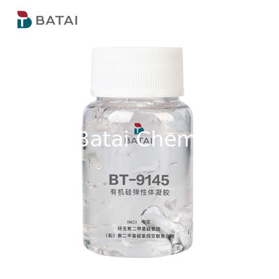 CAS 541-02-6 Óleo de silicone dimeticona para alta viscosidade, fácil de espalhar e sem sensação de gordura, com toque sedoso duradouro e ocultação de linhas finas BT-9145