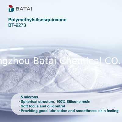 Polvo de polimetilsil-esquioxano de alta pureza (CAS 68554-70-1) para cosméticos foscos