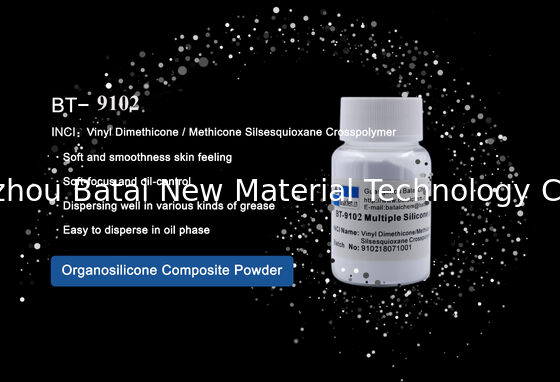 Polvo de silicone para base de maquiagem